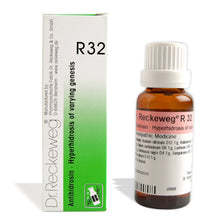 Load image into Gallery viewer, Dr. Reckeweg R32 Excessive Perspiration (Homoeopathic)
