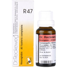 Load image into Gallery viewer, Dr. Reckeweg R47 All Hysteric Complaints (Homoeopathic)
